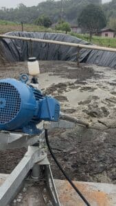 Agitador para manejo de dejetos